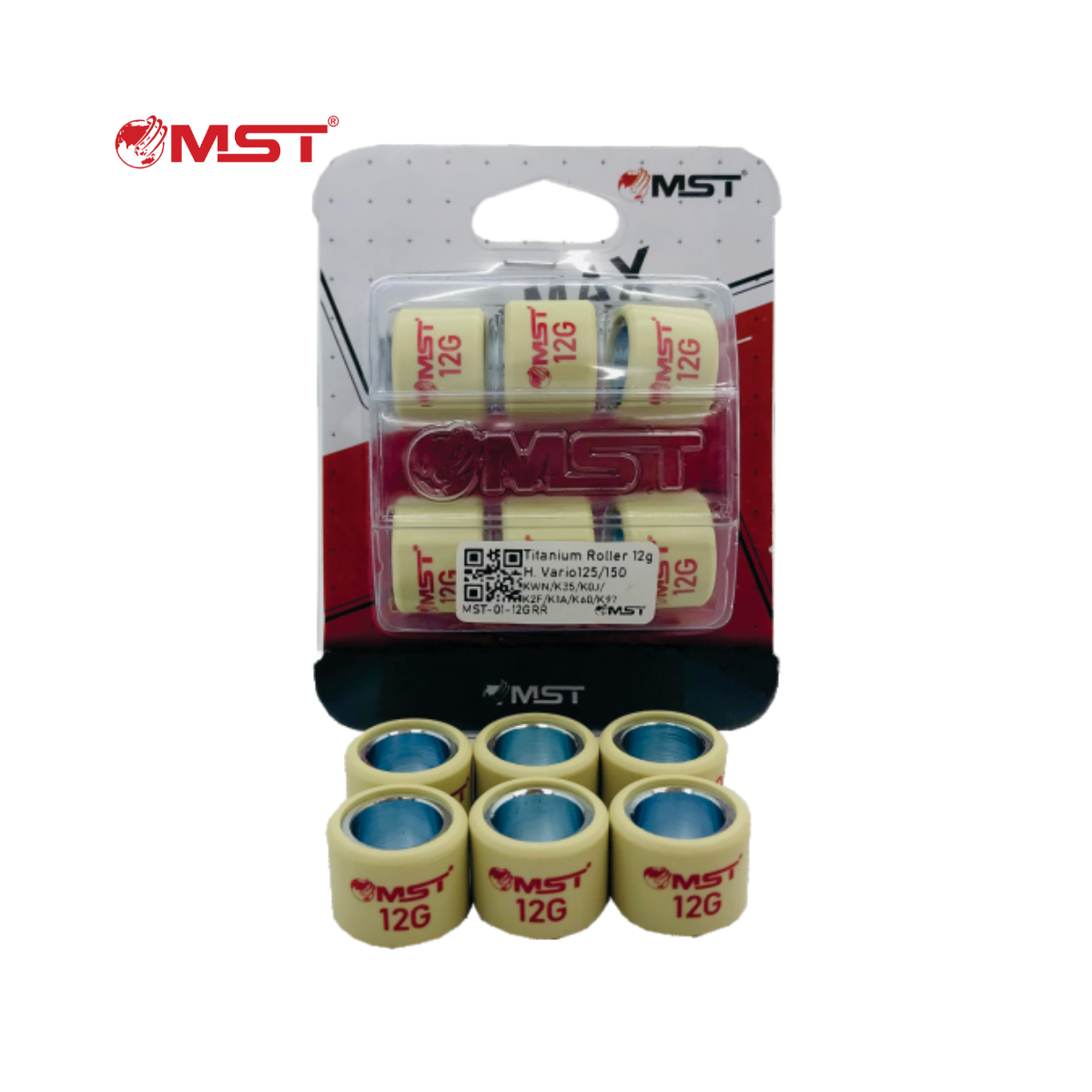 ROLLER SET HONDA BEAT OLD (KVY) 12GR