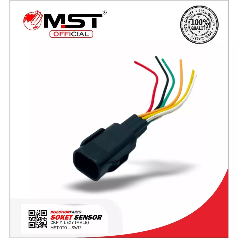 SOKET SENSOR CKP YAMAHA LEXI MALE(COWOK)