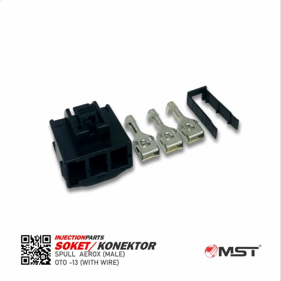 SOKET/KONEKTOR SPULL AEROX ACG(MALE) NON WIRE