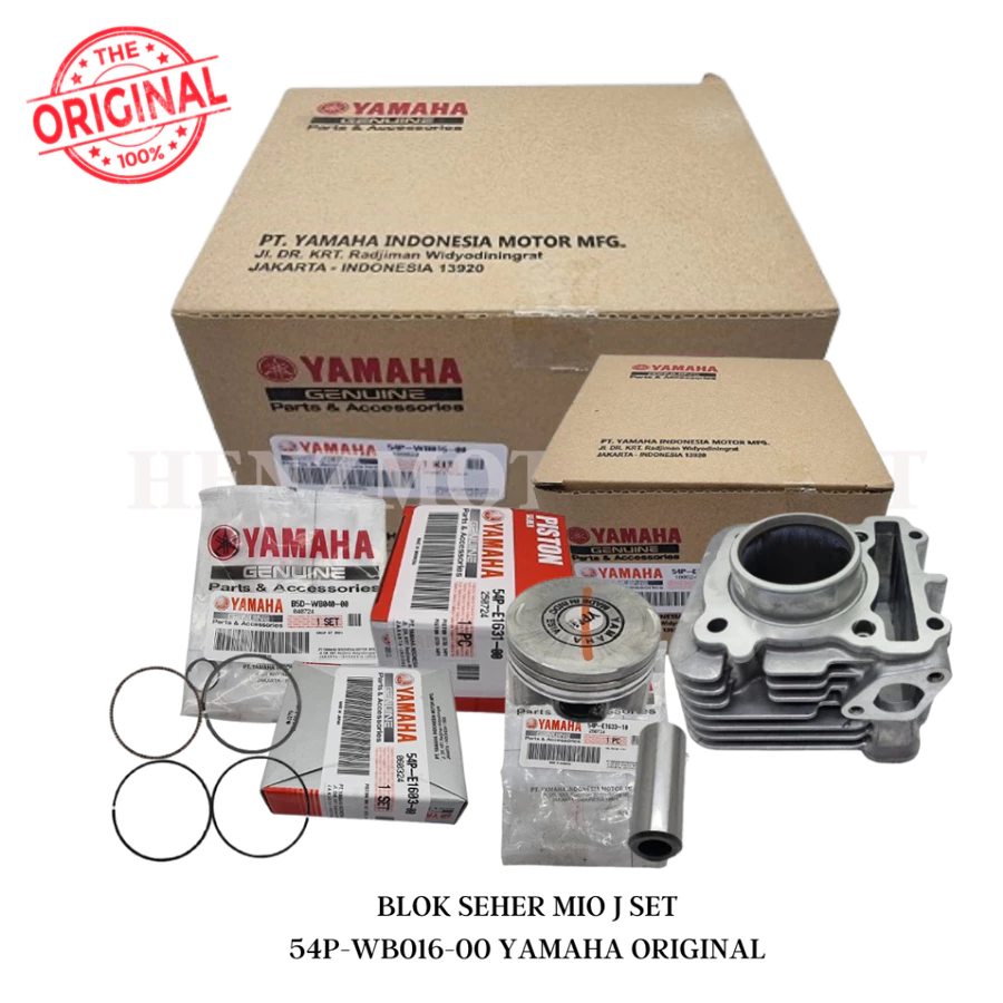 CYLINDER BLOK & SEHER/PISTON SET MIO J