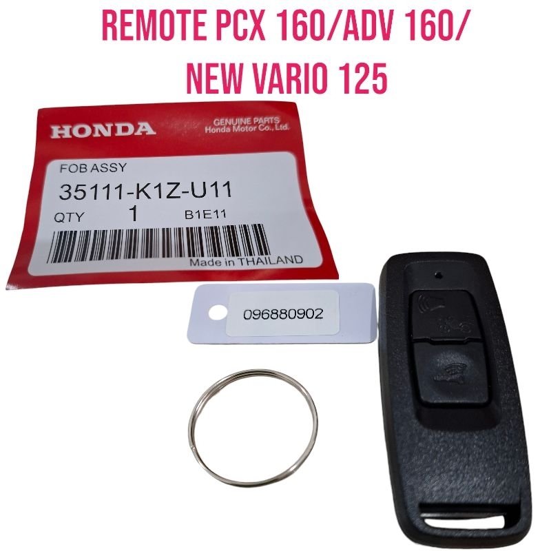 REMOTE PCX 160 K1Z/ADV 160/ (K2V) NEW VARIO 125 TOMBOL HITAM AFTERMARKET