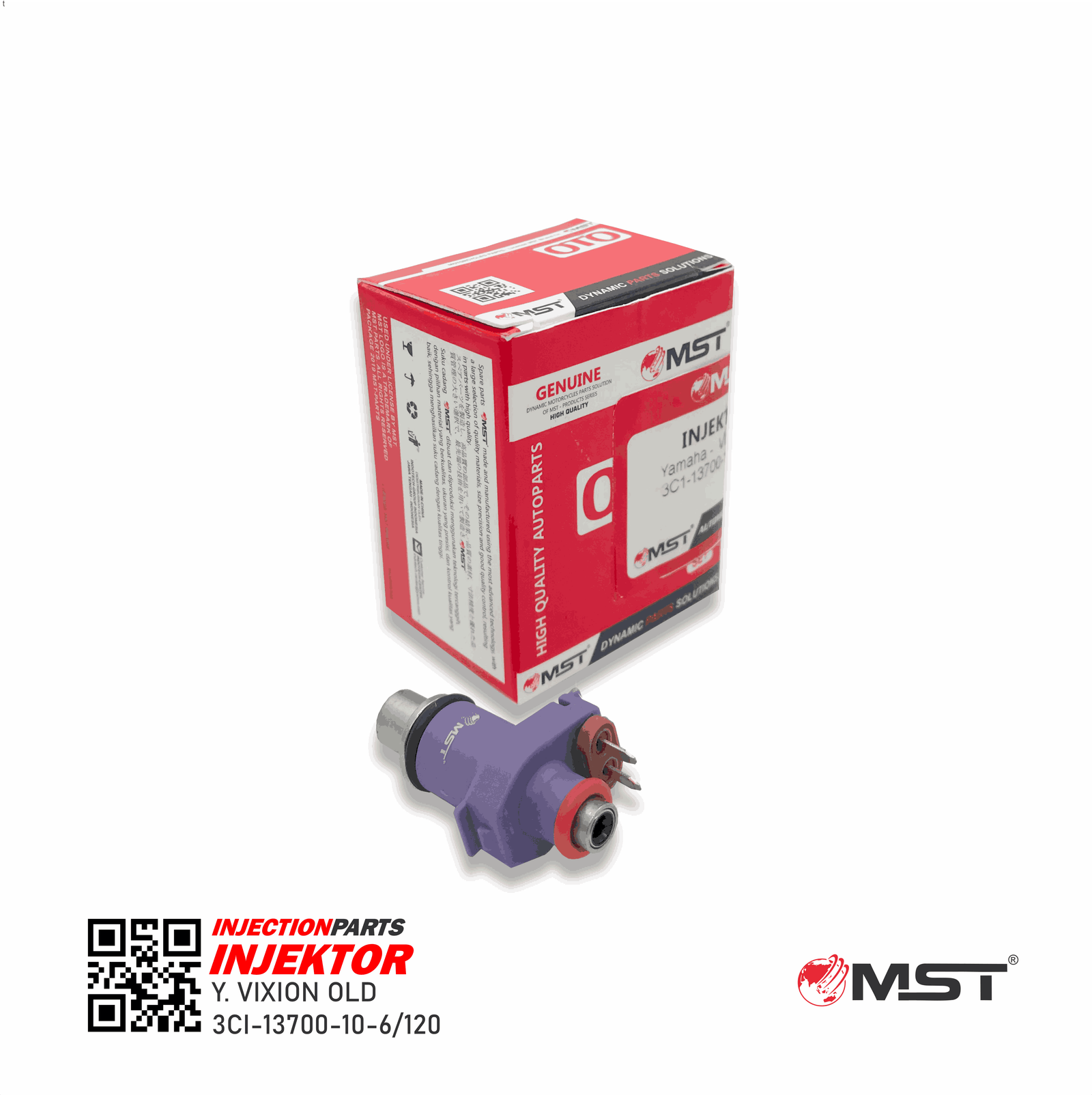 INJEKTOR YAMAHA VIXION OLD 3C1 MST
