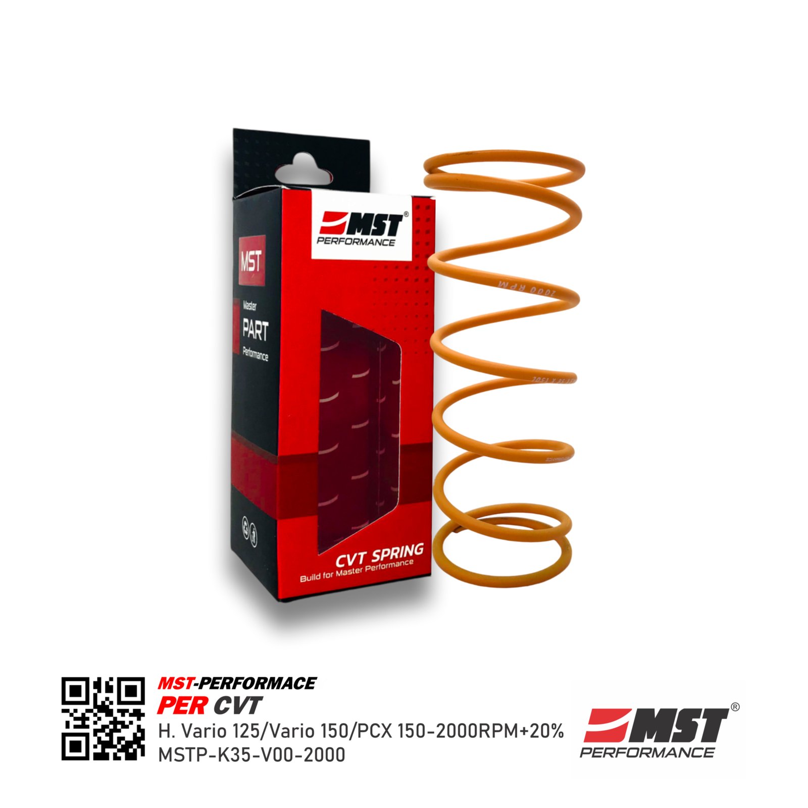 PER CVT-HONDA VARIO 125/VARIO 150/PCX 150-2000RPM+20%