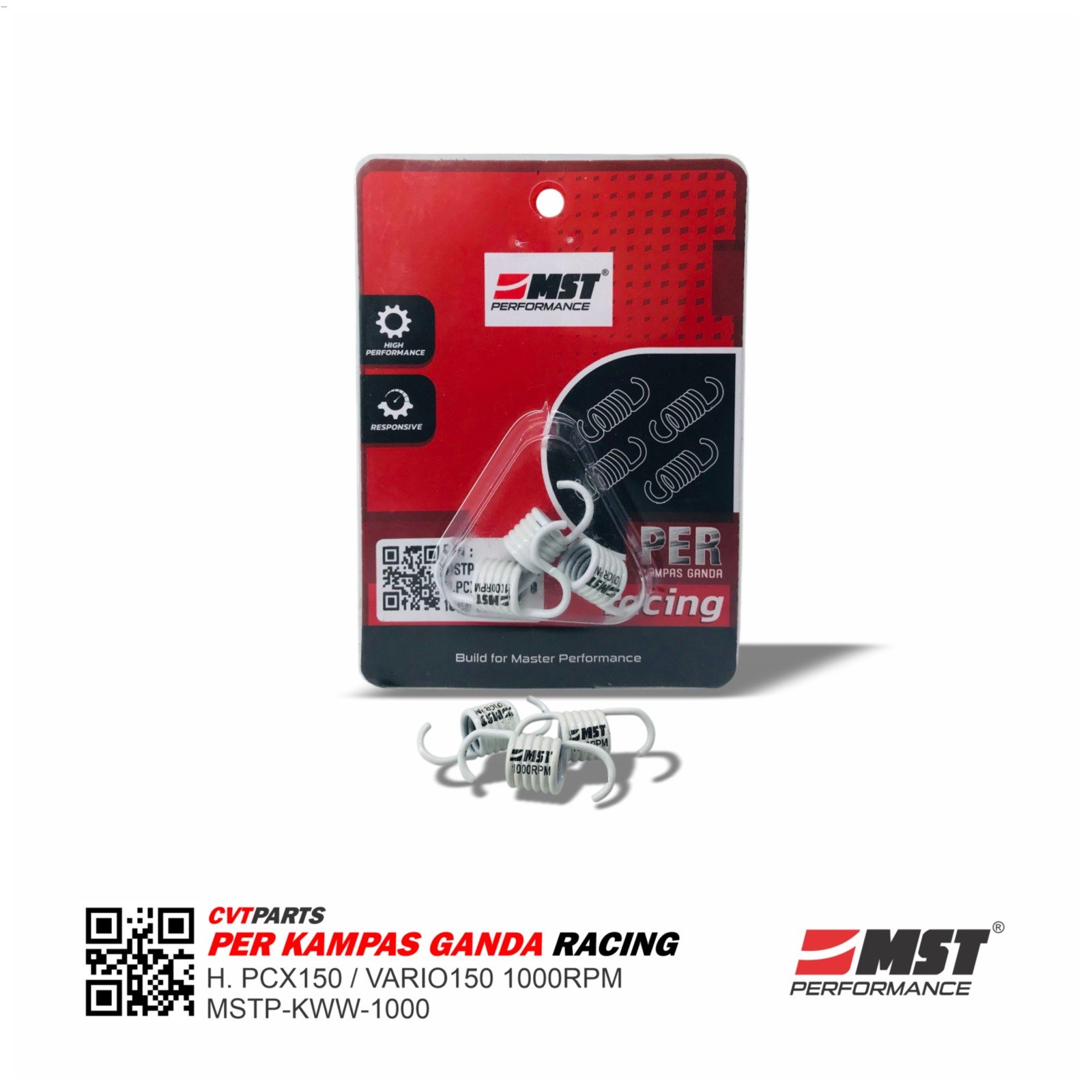 PER KAMPAS GANDA RACING HONDA PCX150/VARIO 150-1000RPM