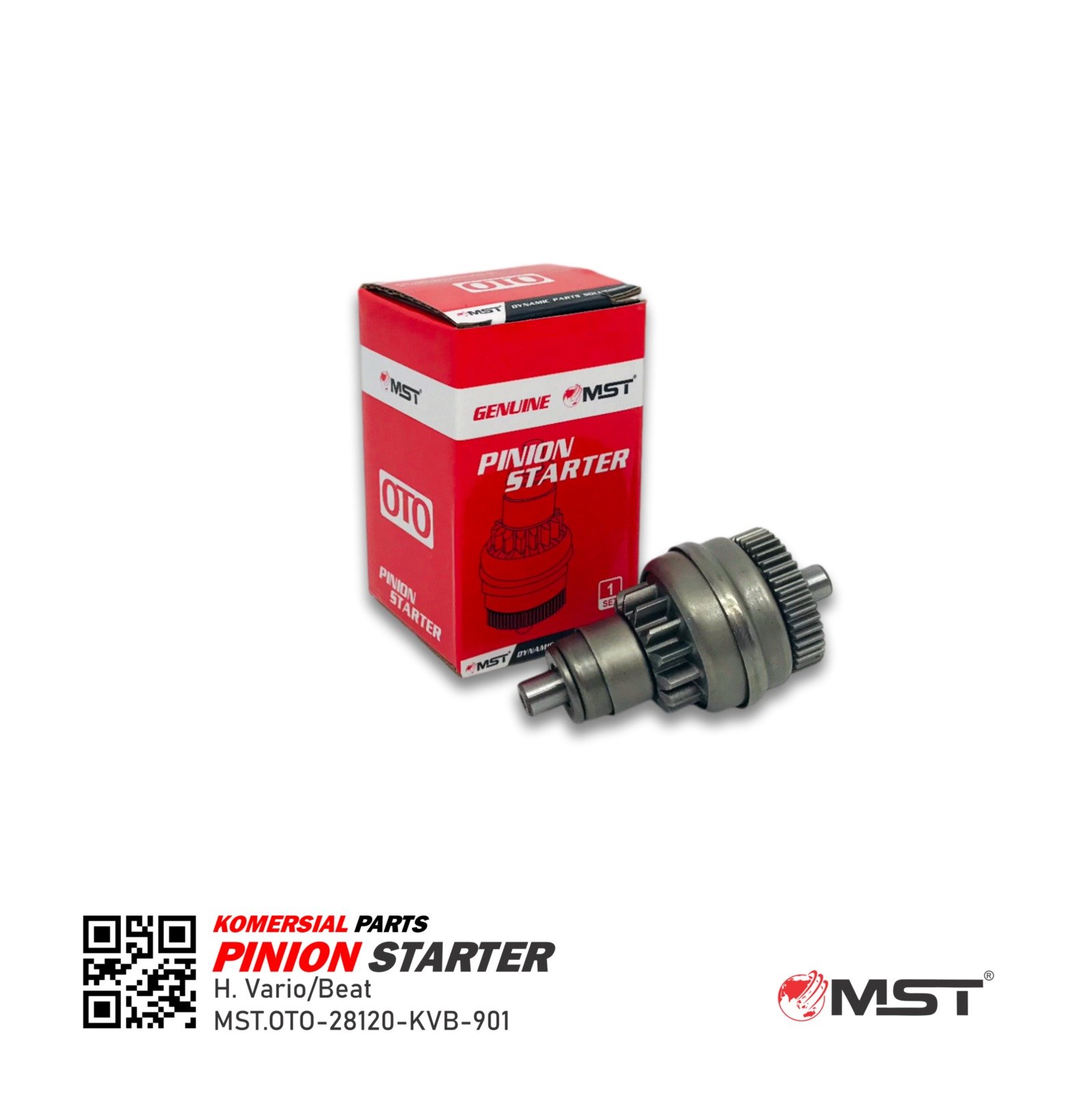 PINION STARTER/GRANAT STATER HONDA VARIO/BEAT