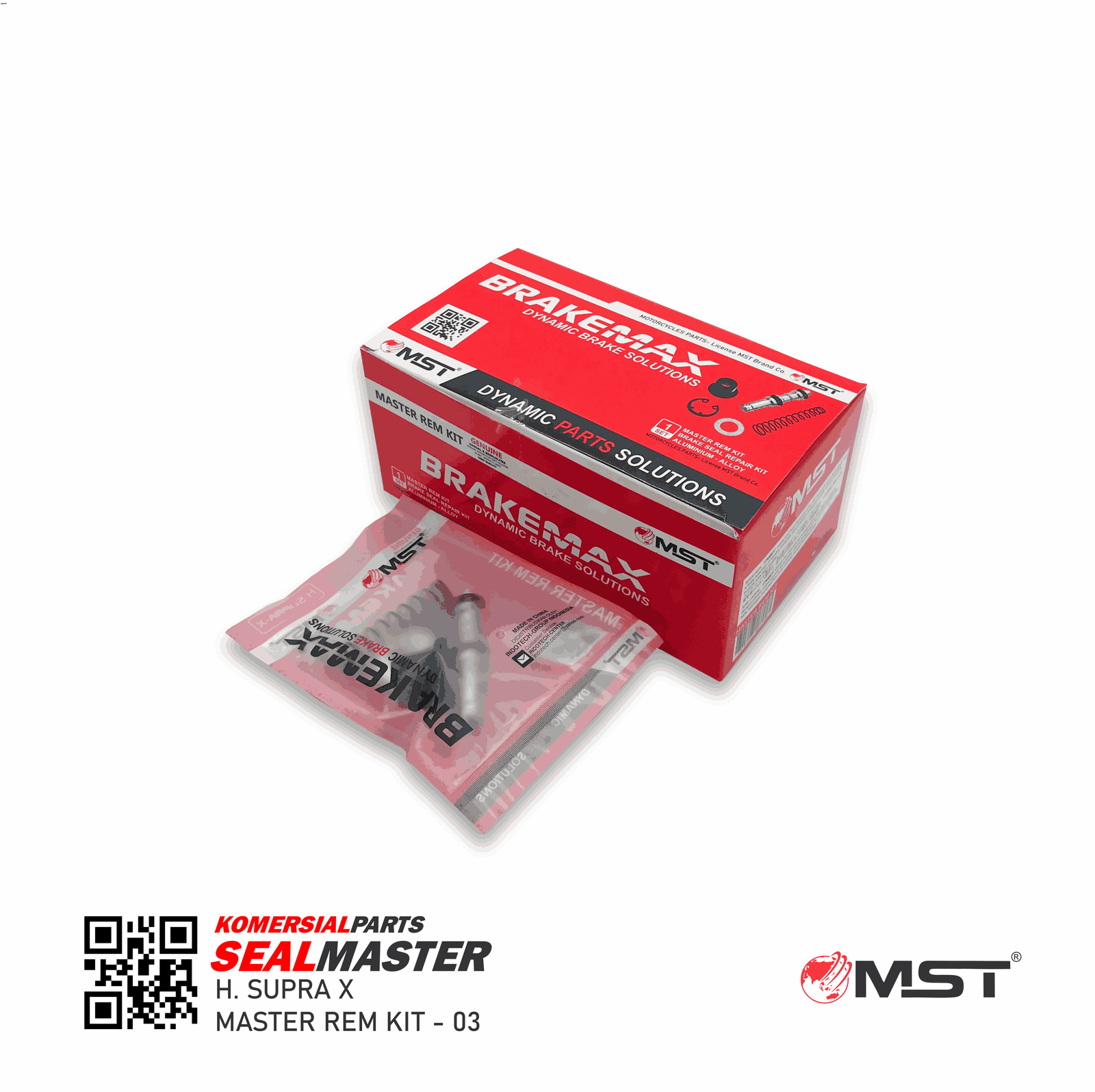 SIL MASTER REM DEPAN SUPRA X