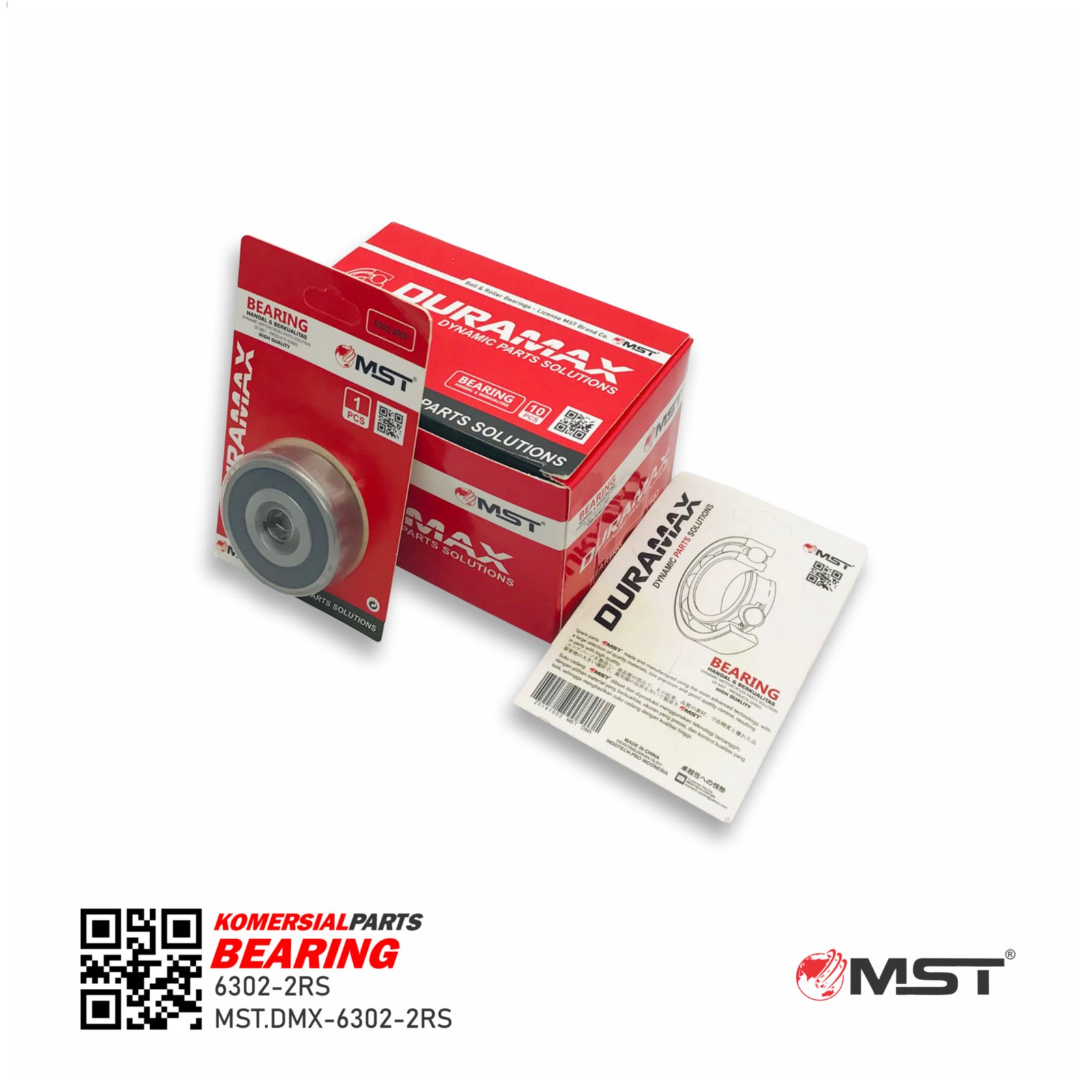 BEARING MST DMX-6302 2RS