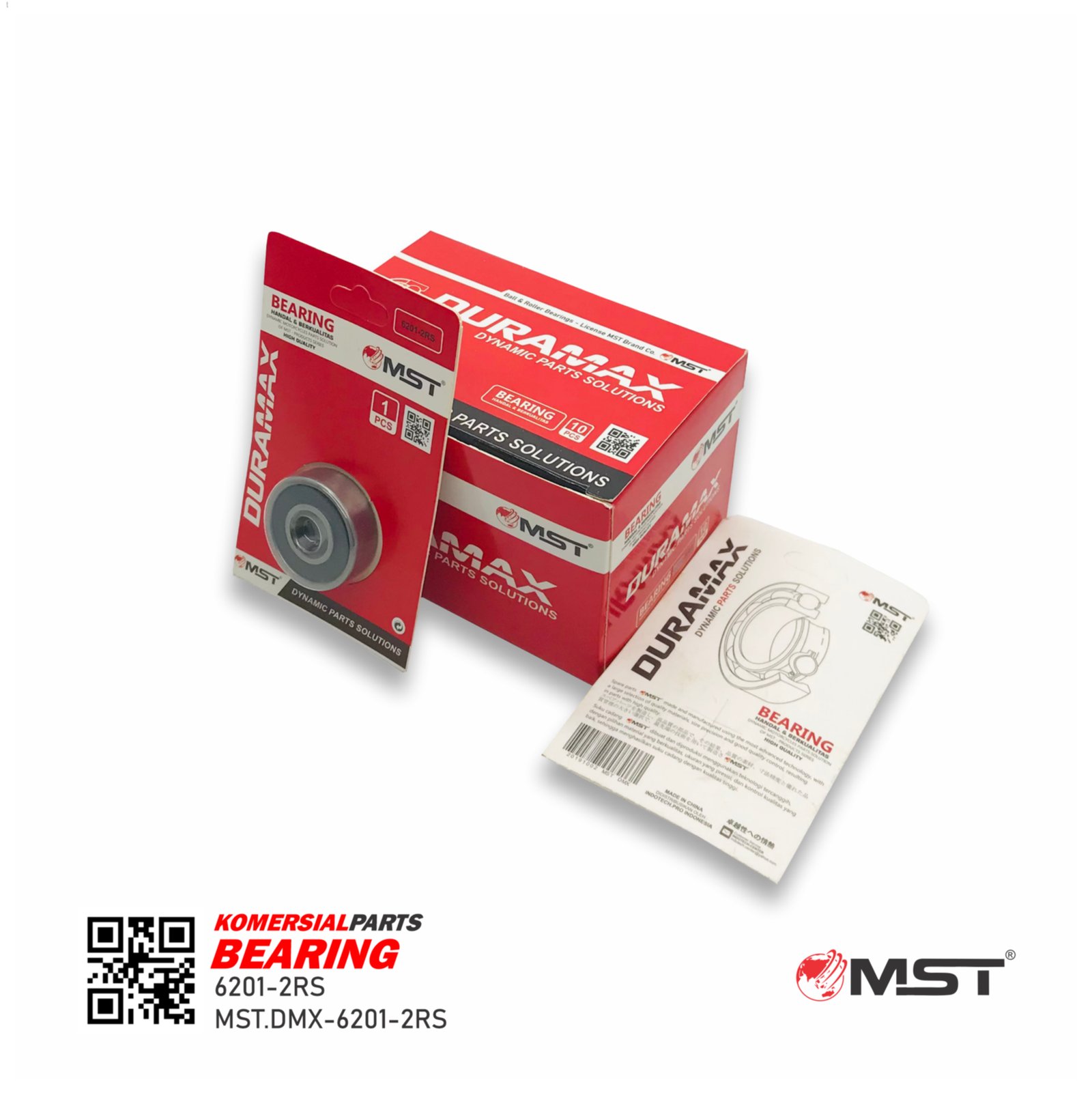 BEARING MST-DMX-6201-2RS