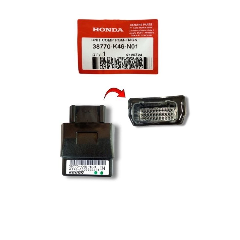 ECU/ECM HONDA VARIO 110 FI / SCOOPY FI / BEAT FI NON ESP