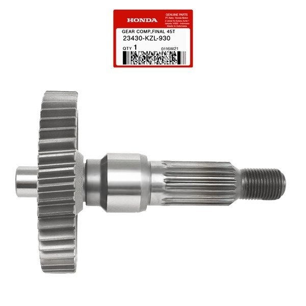 GEAR COMP 45T TRANSMISI BEAT FI/SCOOPY FI/SPACY FI NON ESP