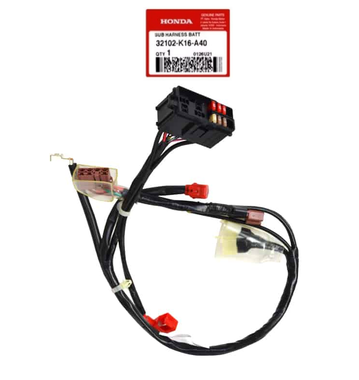 KABEL BODY BAGIAN BATERY SCOOPY ESP VELG 14(STATER HALUS).