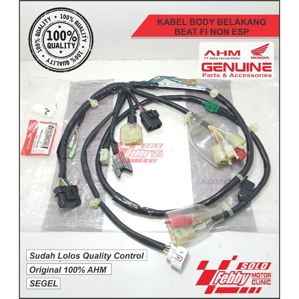 KABEL BODY BELAKANG HONDA BEAT FI NON ESP