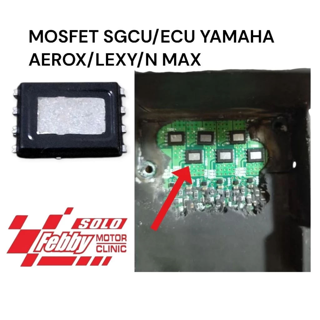 MOSFET SGCU YMH AEROX/N MAX/LEXY(STLD200N4F6AG)