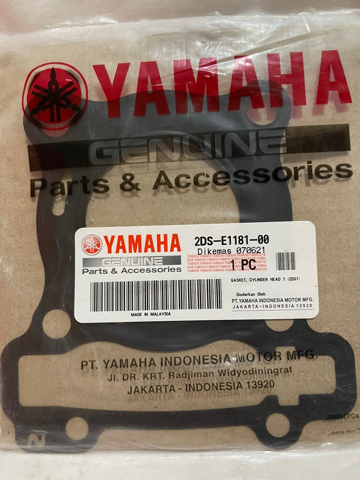 PERPAK/GASKET CYLINDER HEAD LEXI