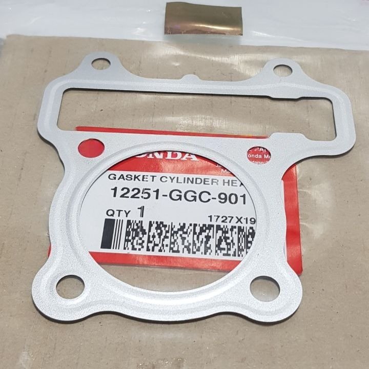 PERPAK/GASKET CYLINDER HEAD/KOP  BEAT FI/SCOPY FI/SPACY FI ESP &  NON ESP