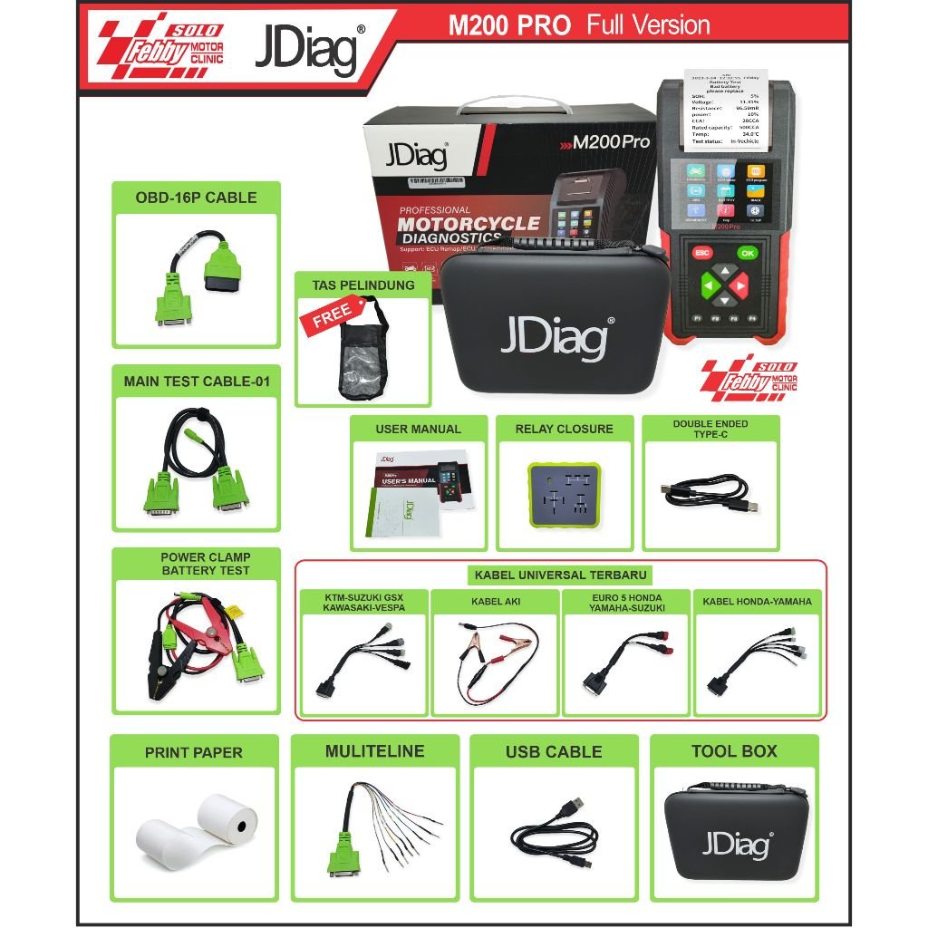 SCANNER J DIAG M200  PRO ORIGINAL  FULL VERSI 006