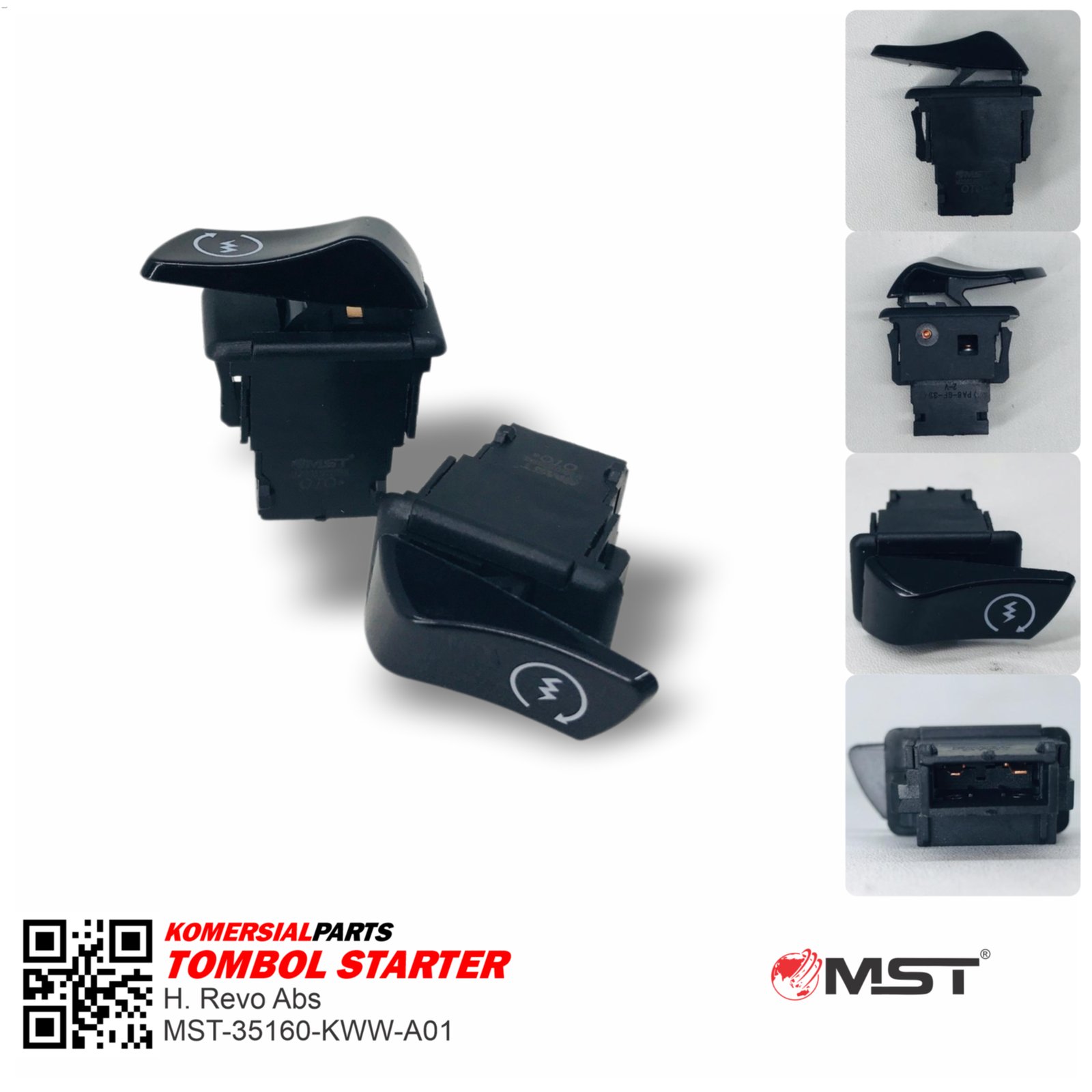 TOMBOL STARTER HONDA VARIO 150