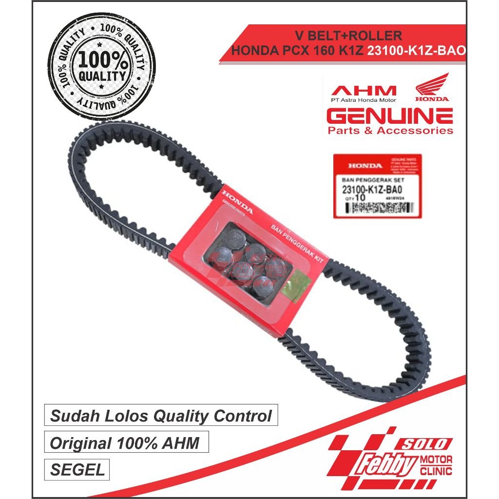 V BELT + ROLLER HONDA PCX 160 K1Z / ADV 160 K0W